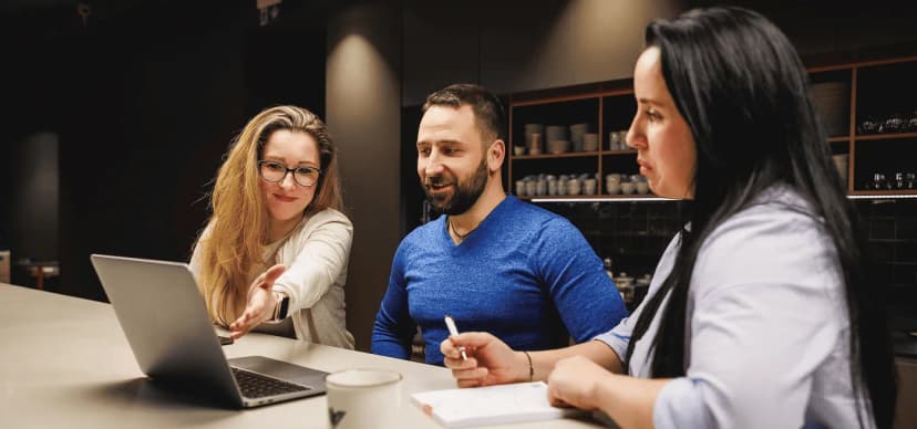 You bring the idea to our team
