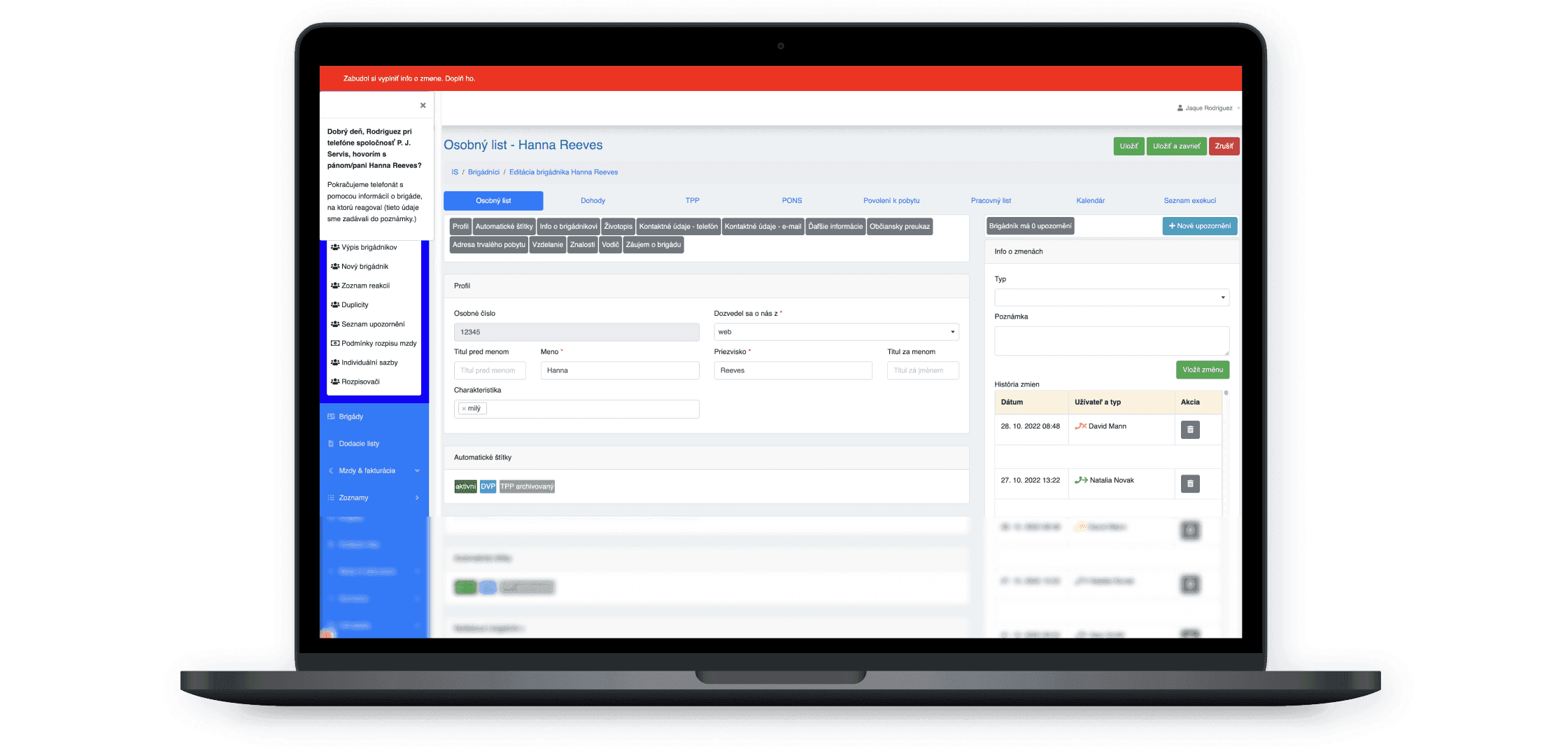 Advanced CRM solutions for P. J. Servis contracting agency