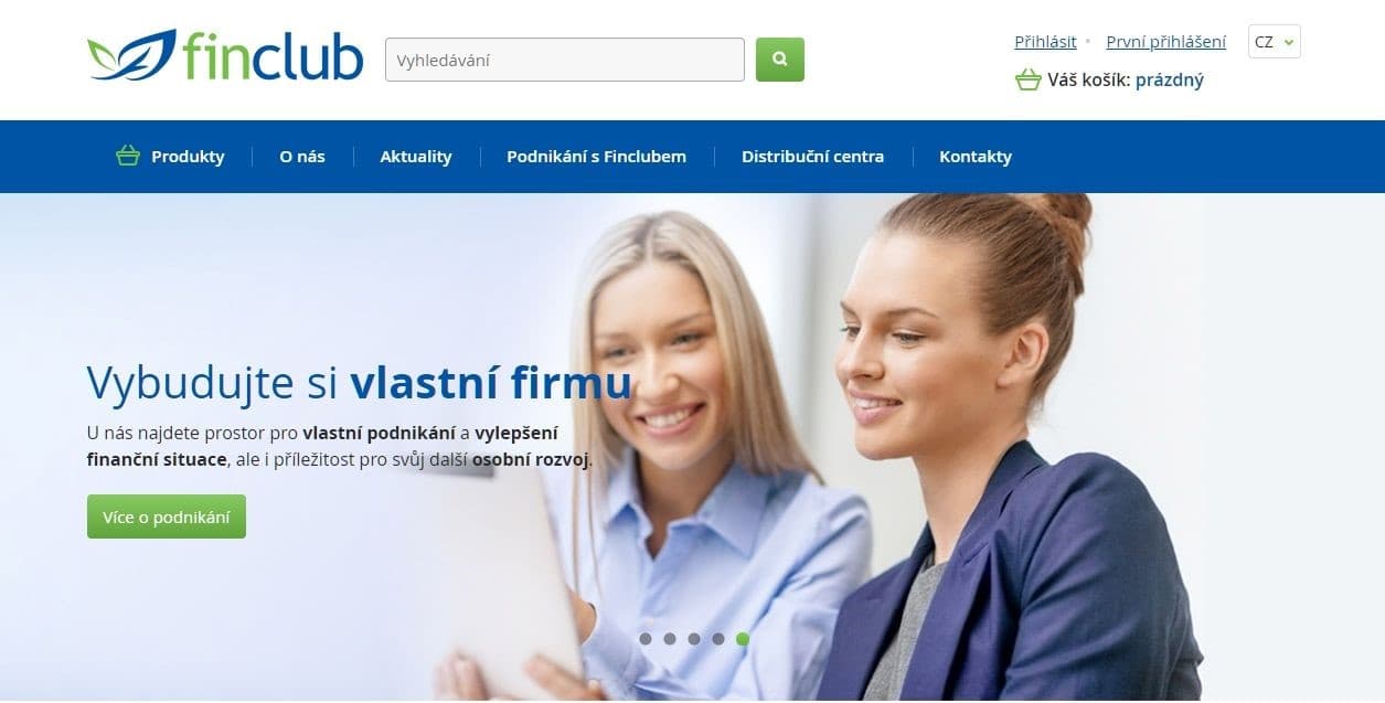 Innovative web and mobile solutions for Finclub
