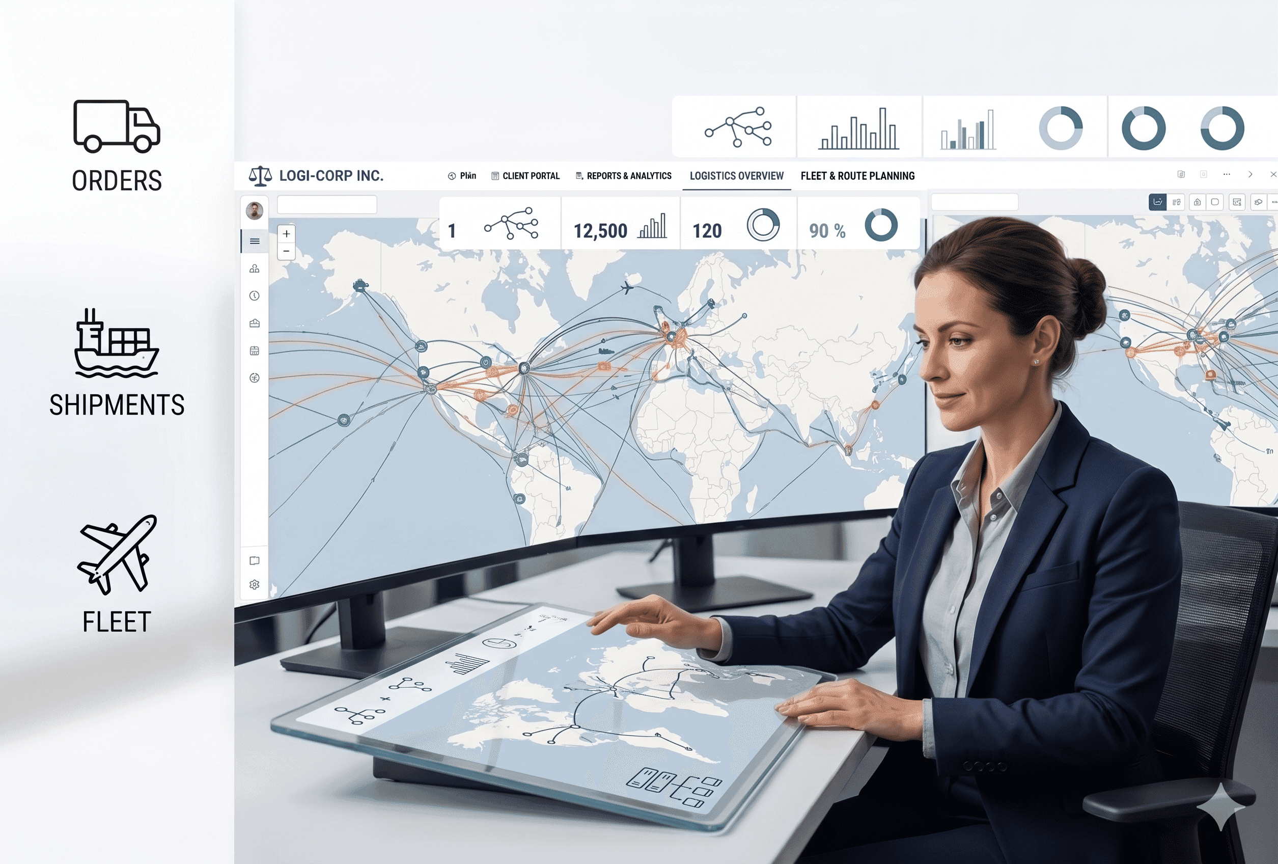 How a logistics company accelerated its operations and cash flow thanks to a custom made system